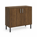Buffet en bois avec pieds métalliques 80x40x90 cm