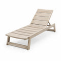 Chaise longue en bois pour extérieur